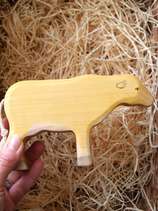 Wooden Jersey Cow