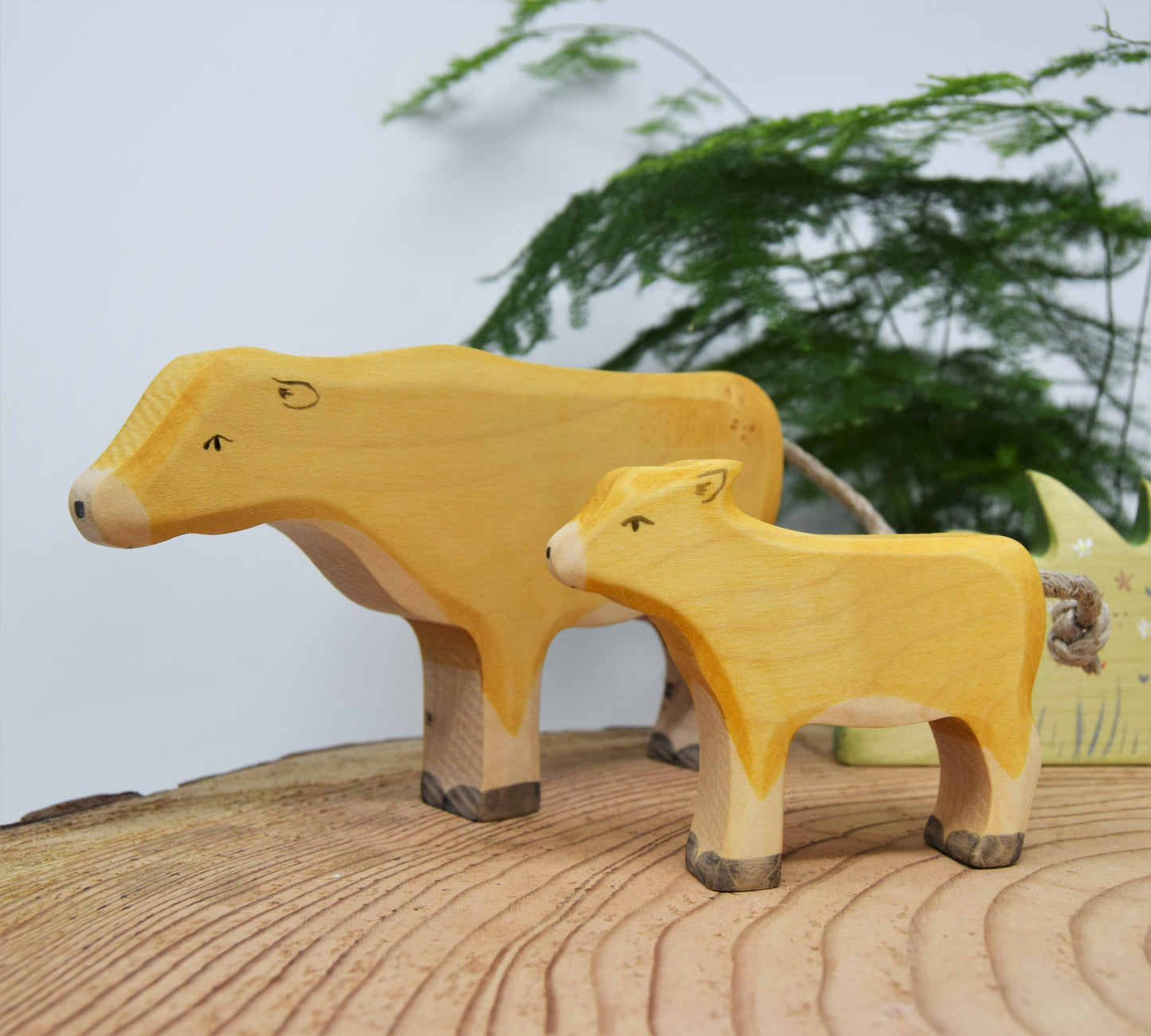 Wooden Jersey Cow