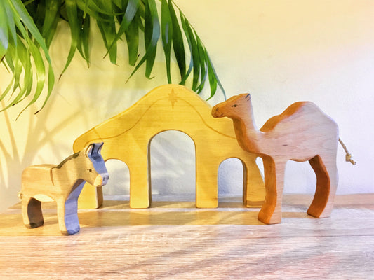 Wooden Nativity Bundle - Eric & Albert